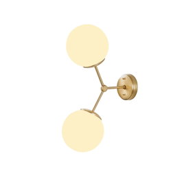 Opviq Damar - 6341 Lámpara de pared Amarillo y Blanco